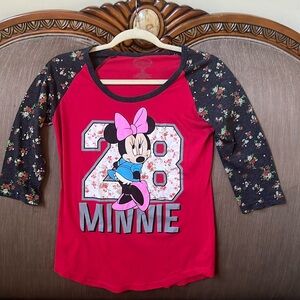 Disney Minnie Top women’s size s or junior 3/5
